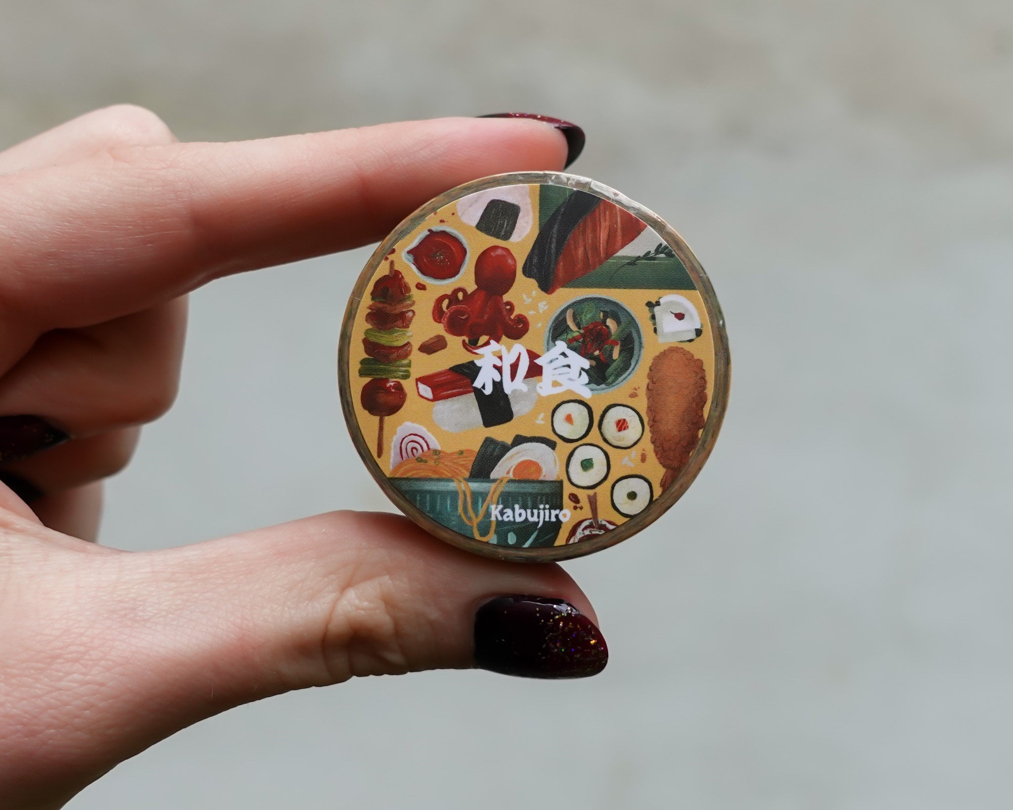 kabujiro-washoku-washi-tape-japan-food-20mm-x-10m image 3
