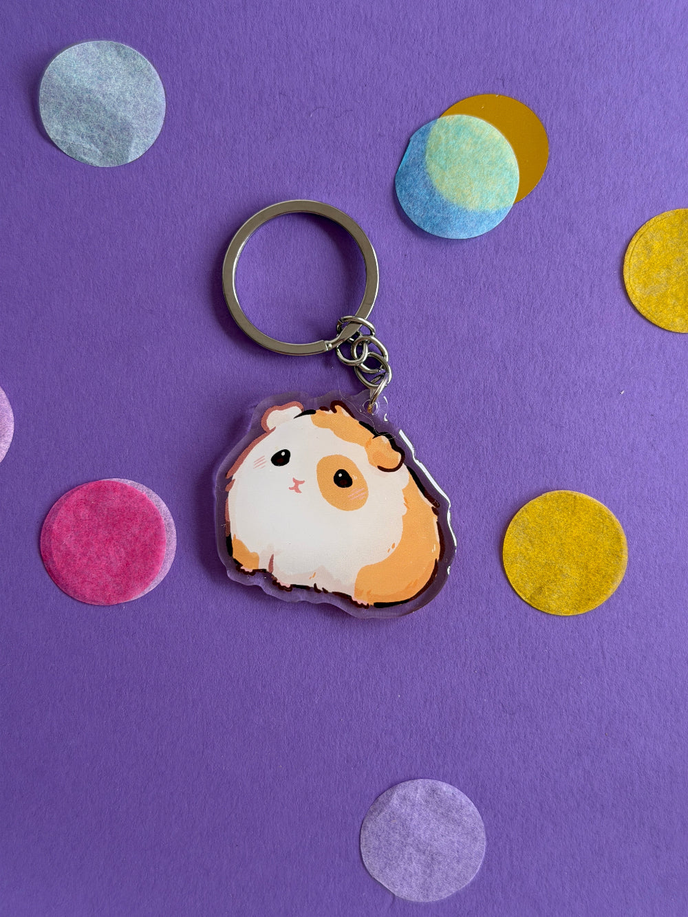 miamouz-keychains-meerschweinchen-anh-nger-albino-acryl-5-cm image 6