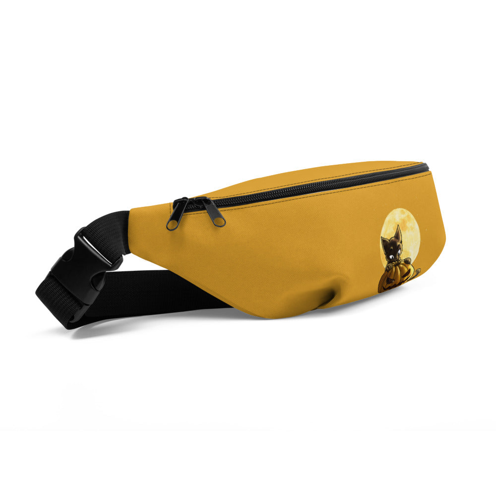 howling-riot-halloween-pumpkin-cat-bauchtasche-s-m-wasserabweisend image 3