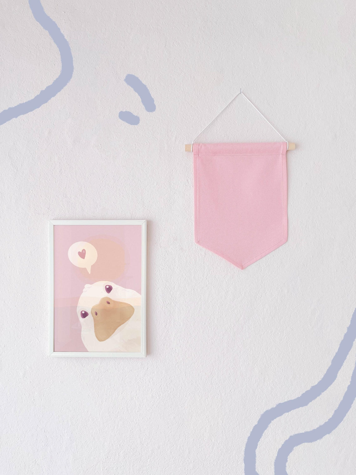 miamouz-pin-banner-fahne-gro-21x30cm-hellrosa-baumwolle image 5