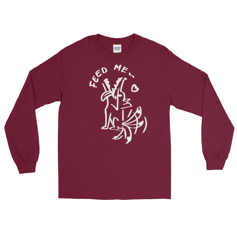 howling-riot-feed-me-langarmshirt-schwarz-fuchs-gr-l-baumwolle image 1