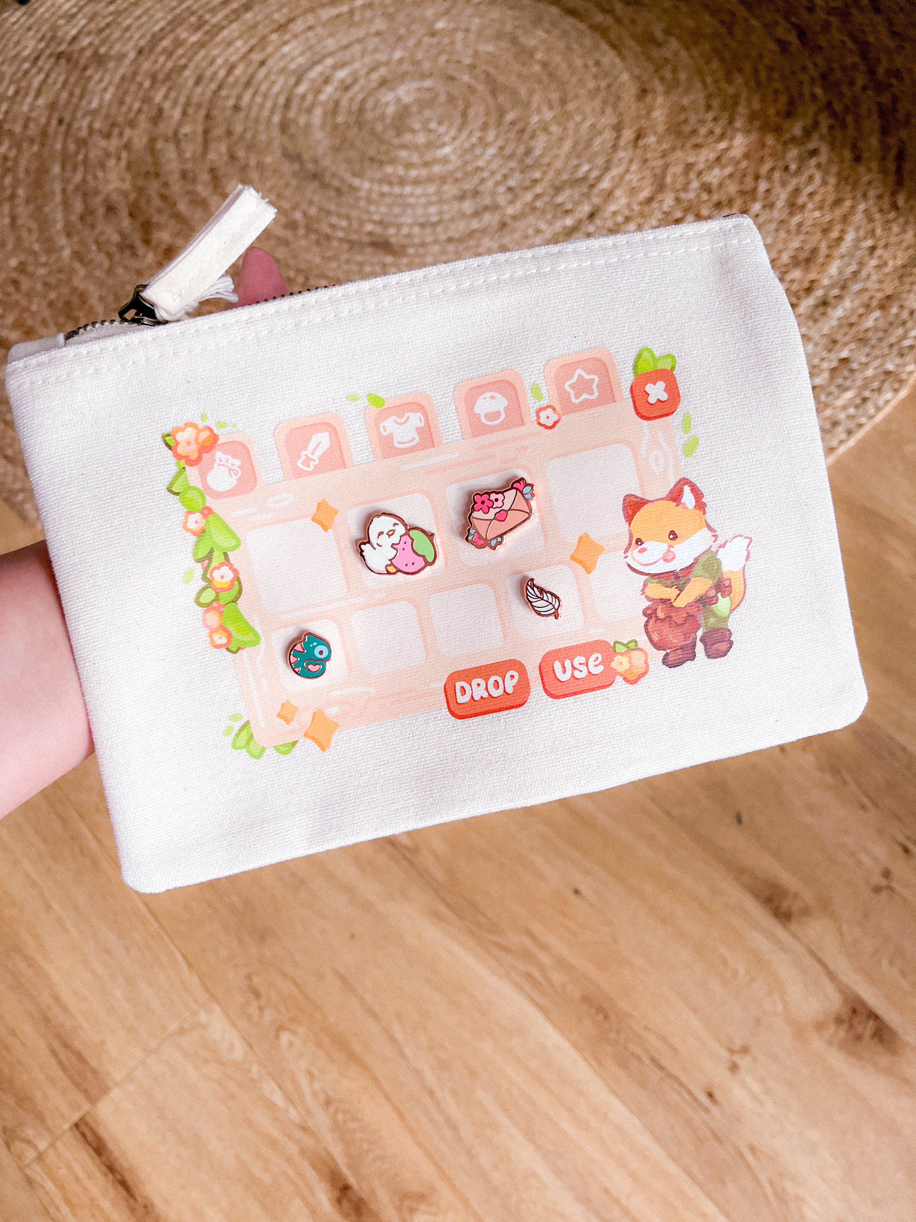 miamouz-zipper-pouches-pinventory-fuchs-etui-22-5cm image 2