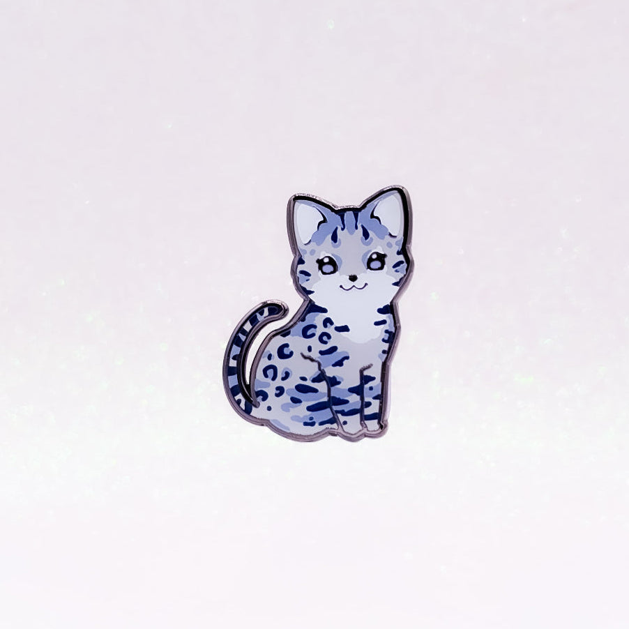 miamouz-bengal-cat-blue-emaille-pin-katzen-motiv-normale-qualit-t image 1