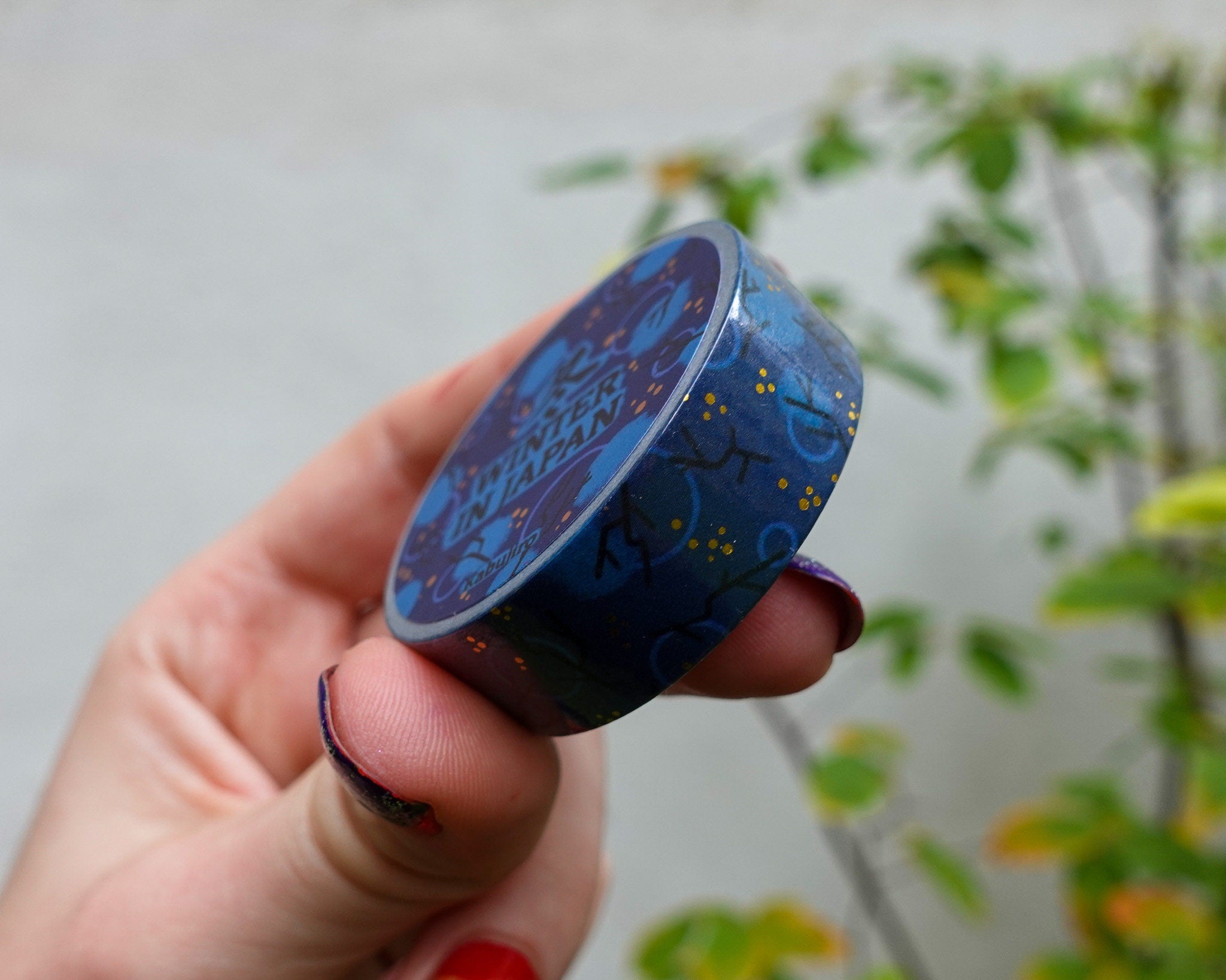 kabujiro-washi-tapes-winter-in-japan-goldfolie-15mmx10m image 3
