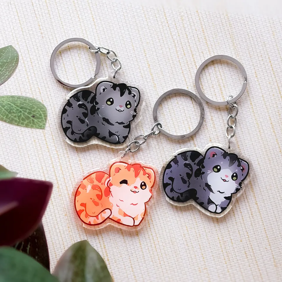 miamouz-tabby-katze-schl-sselanh-nger-acryl-5cm-3-farben image 1