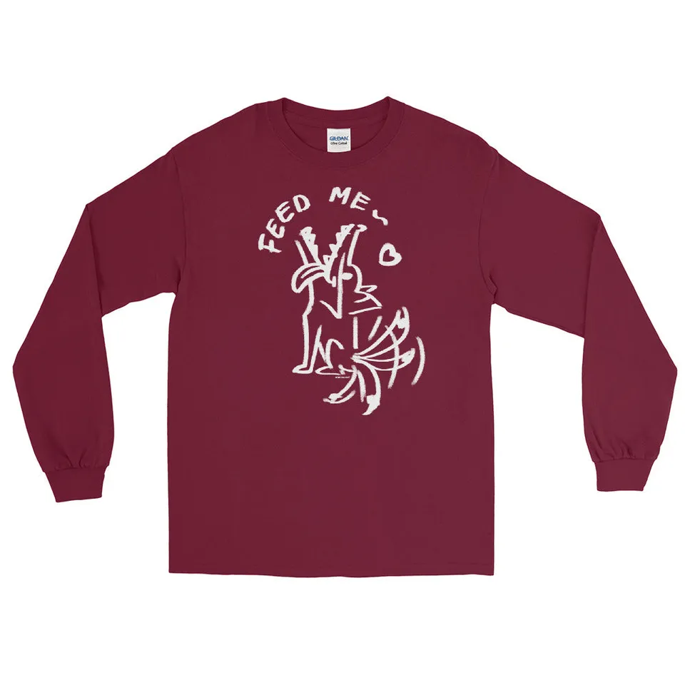 howling-riot-feed-me-langarmshirt-schwarz-fuchs-gr-l-baumwolle image 1