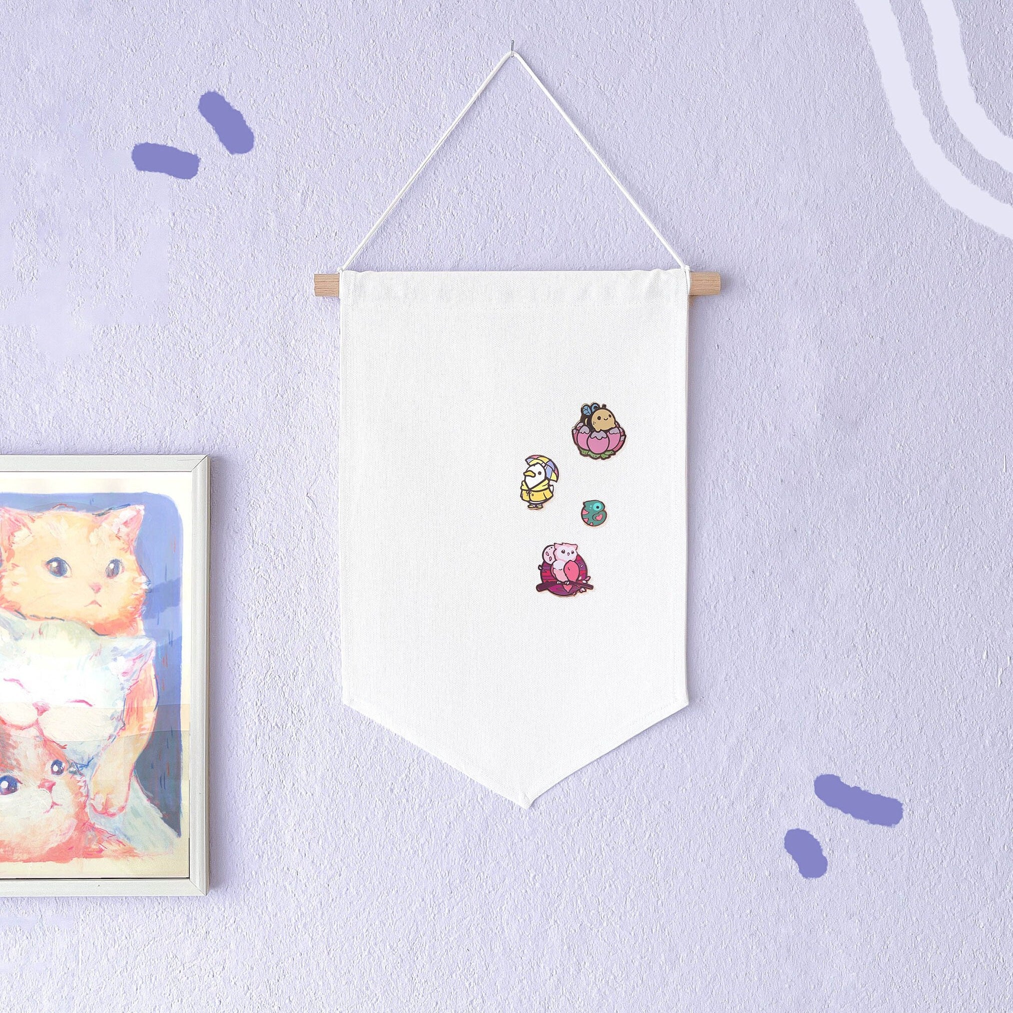 miamouz-pin-banner-s-12x10cm-wei-baumwolle-sammler image 5