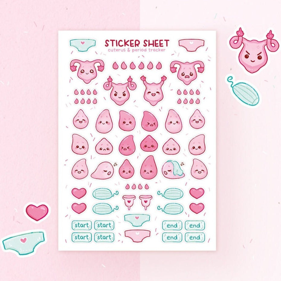 miamouz-cuterus-period-tracker-stickerbogen-a6-matt image 1